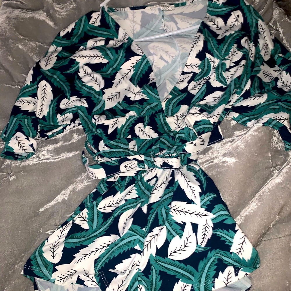 Green romper